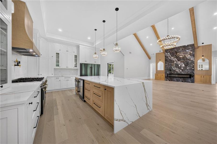 Furnished interior view inside a new home in , Monroe (Image 8).