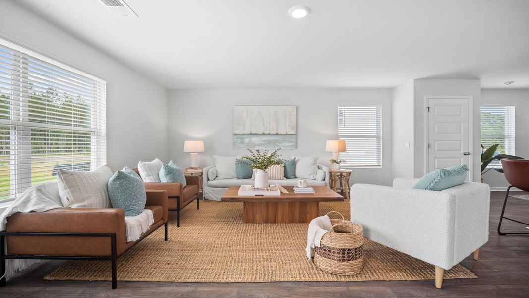 Furnished interior view inside a new home in Longleaf Village, Rincon (Image 12).