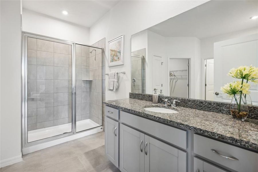 Furnished interior view inside a new home in Groves at Grand Island, Grand Island (Image 9).