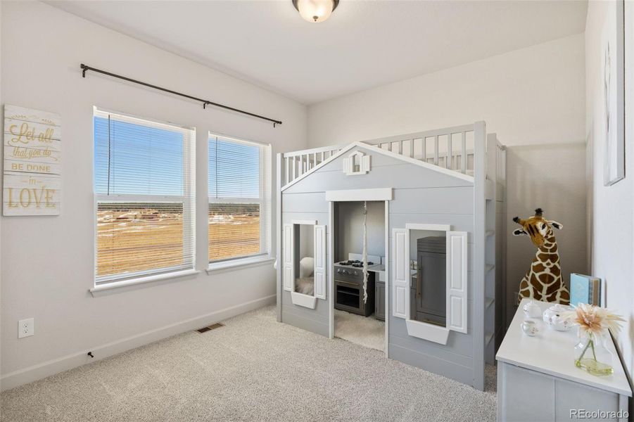 Furnished interior view inside a new home in , Colorado Springs (Image 35).