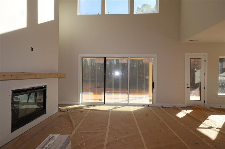 In-progress construction of a new home in Meadow Brook Farms, Cumming, GA (Image 9).