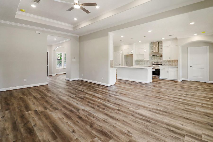 View from the living room View from the living room