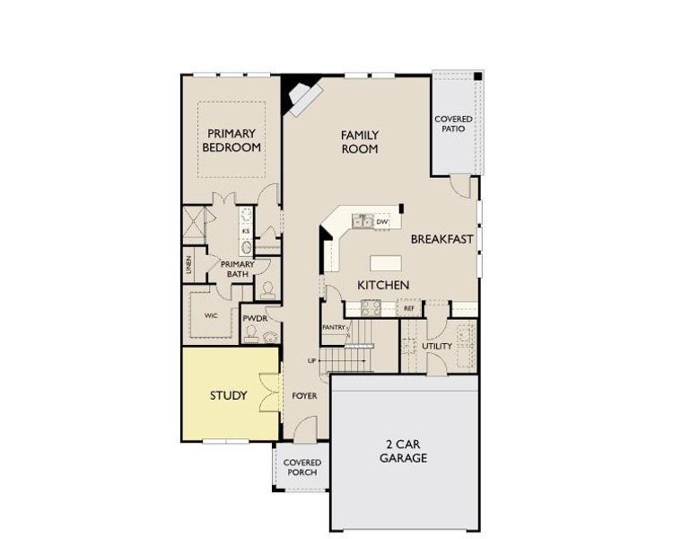 The Tyler floor plan