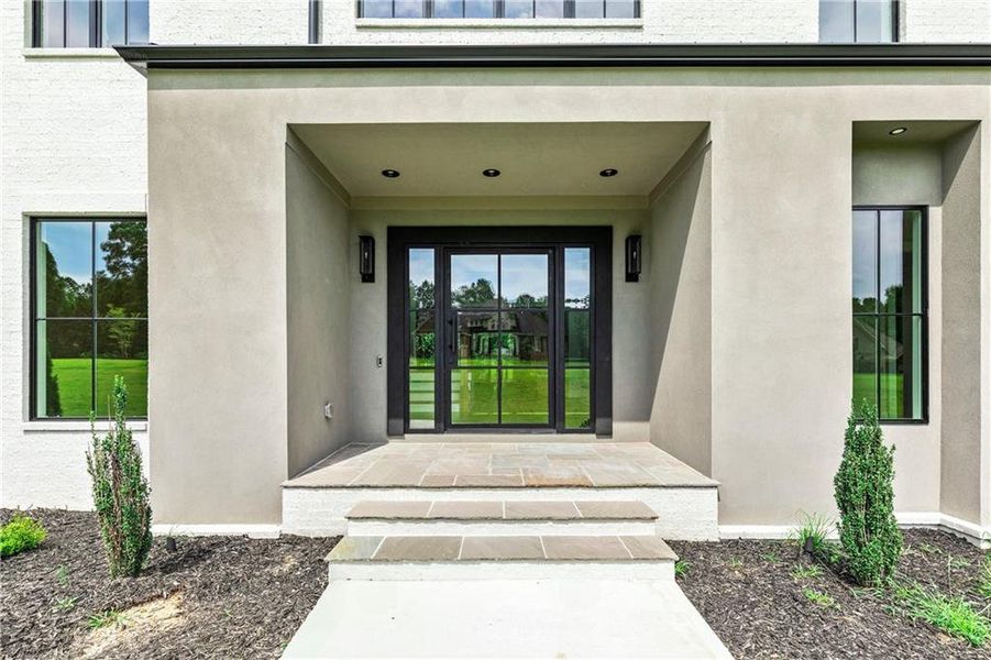 Exterior details and patio area of a home in , Newnan (Image 35).