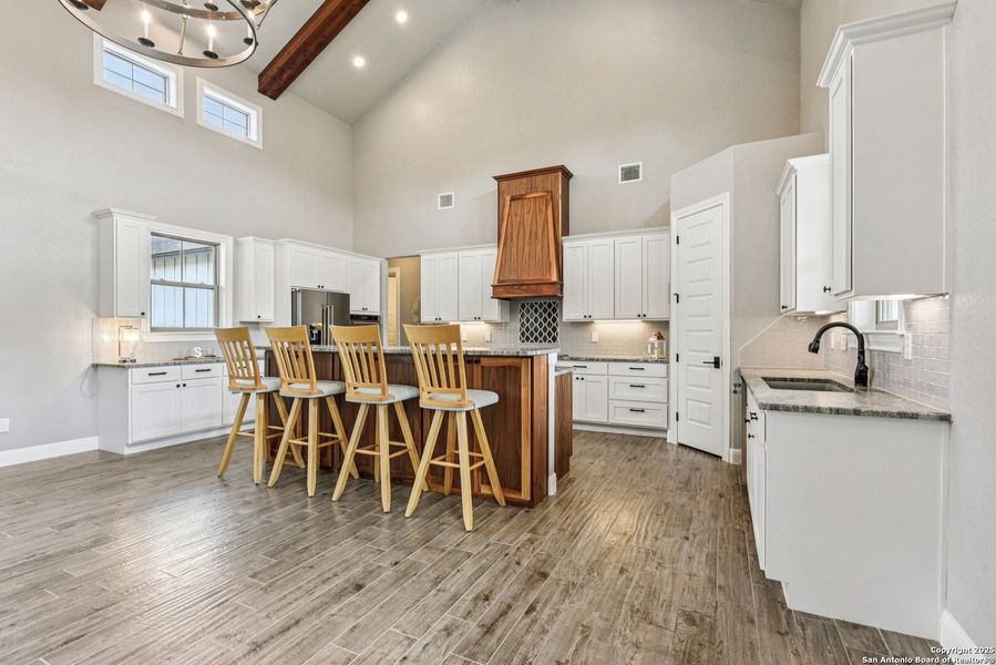Furnished interior view inside a new home in , Adkins (Image 34).