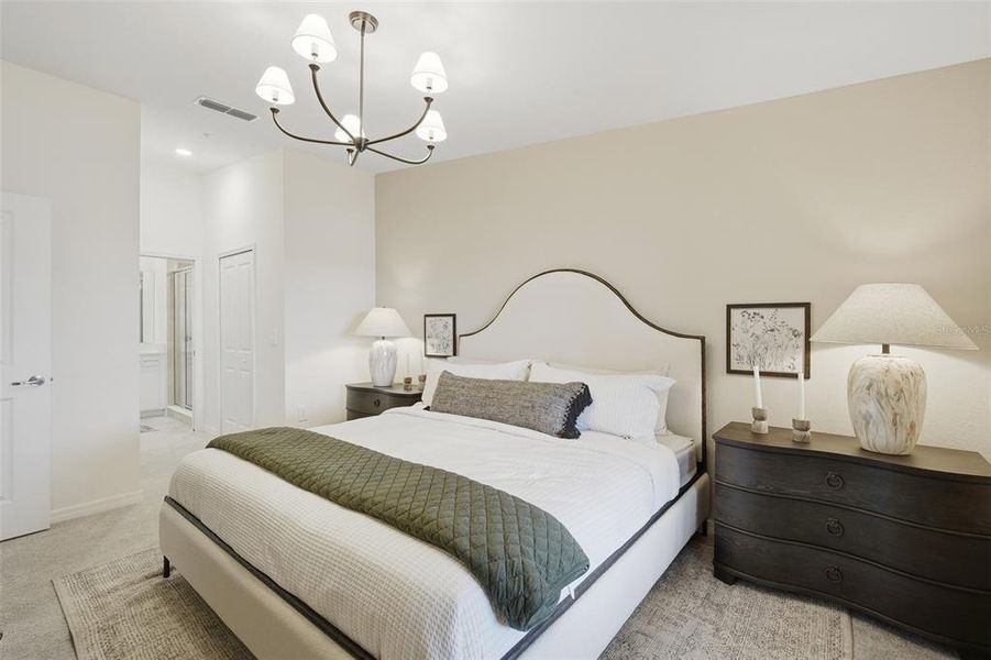 Furnished interior view inside a new home in Calusa Country Club, Lakewood Ranch (Image 10).