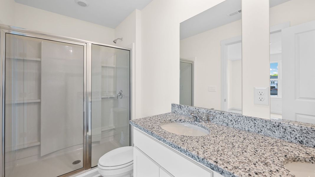 Furnished interior view inside a new home in Owensby Farms Townhomes, Dayton (Image 8).