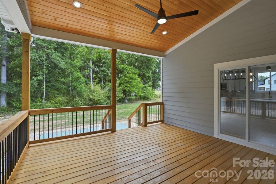 Exterior details and patio area of a home in , Marshville (Image 32).