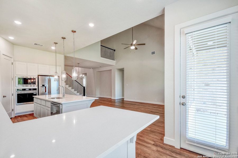 Furnished interior view inside a new home in Alsatian Oaks: 50ft. lots, Castroville (Image 8).