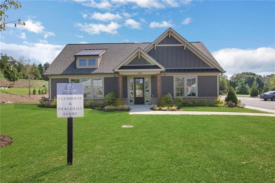 Front exterior of a new home in , Cumming, GA, highlighting curb appeal (Image 25). Front exterior of a new home in , Cumming, GA, highlighting curb appeal (Image 25).