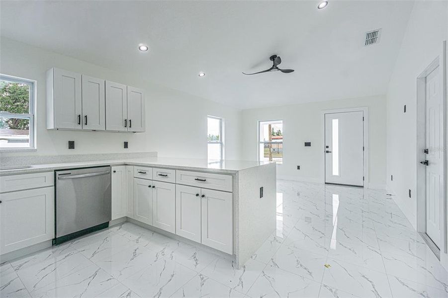 Furnished interior view inside a new home in , Tampa (Image 7).