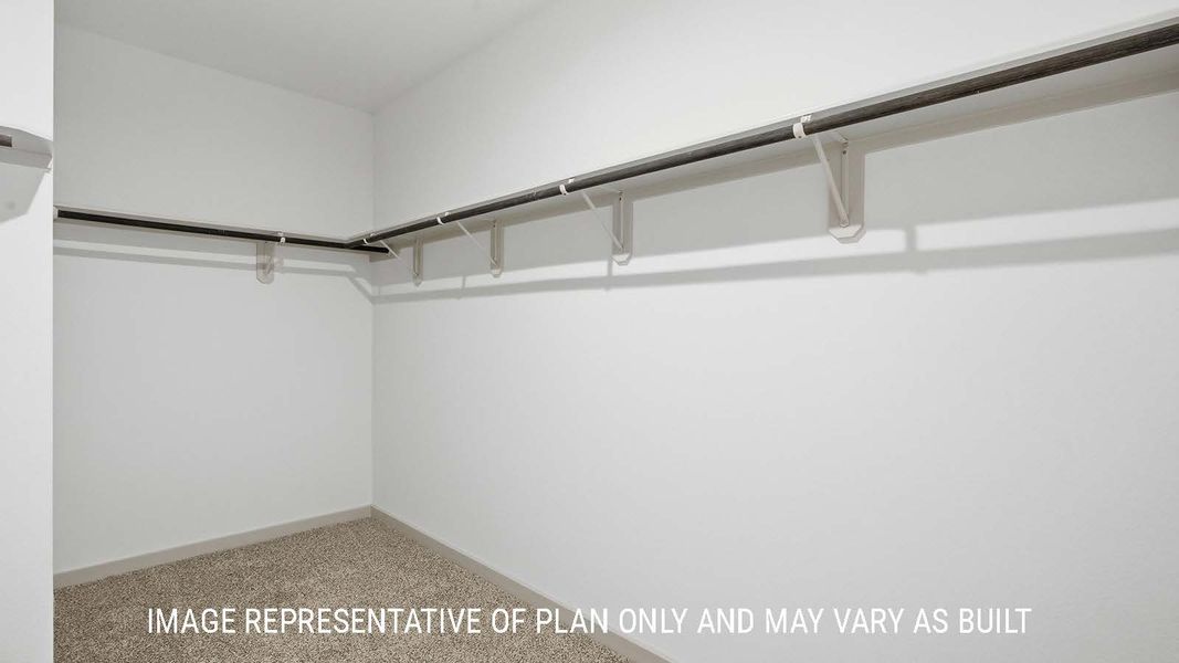 Representative unfurnished interior of a home built from the Mitchell by D.R. Horton in China Grove, China (Image 27).