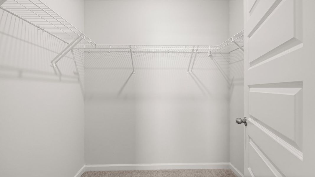 Representative unfurnished interior of a home built from the Sullivan by D.R. Horton in Byrd Village, Graniteville (Image 18).