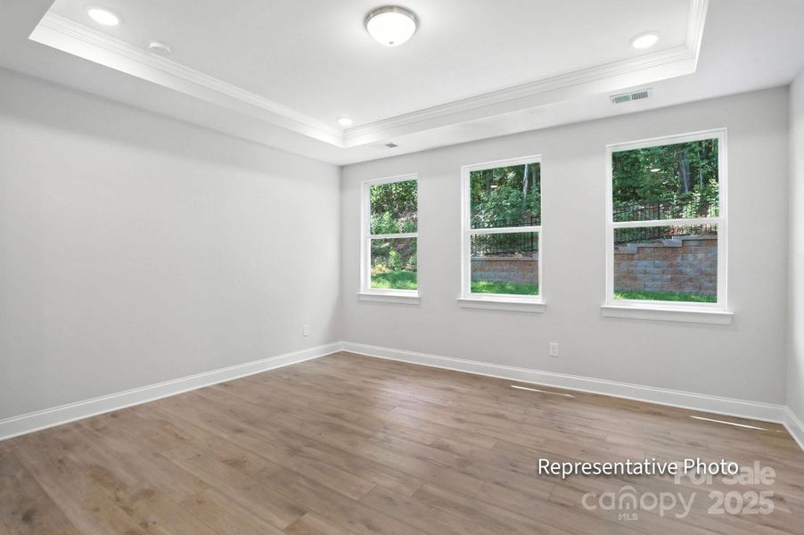 Spacious, unfurnished interior of a new home in The Meadows at Laurelbrook, Sherrills Ford (Image 28).