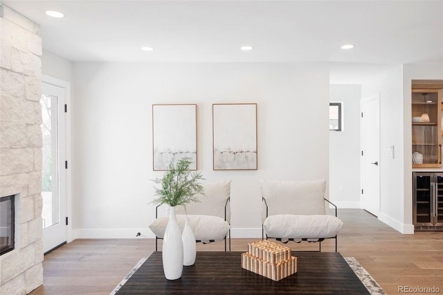 Furnished interior view inside a new home in , Denver (Image 21).