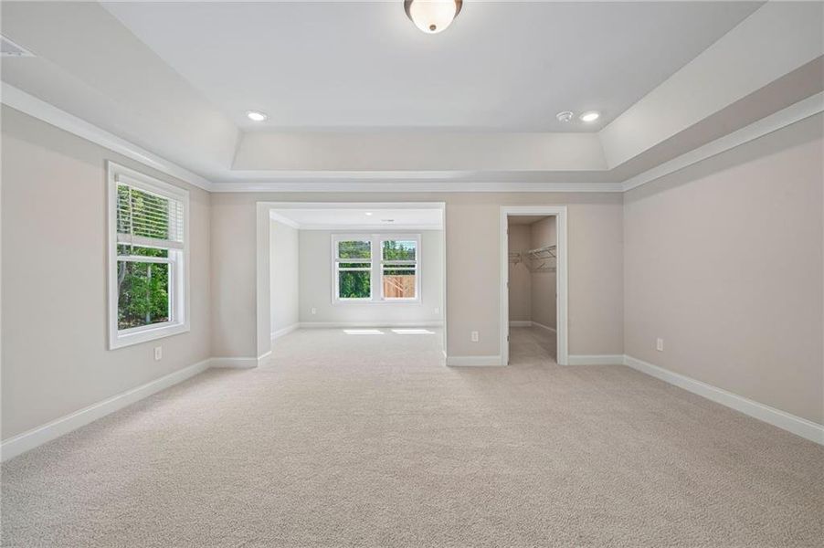 Spacious, unfurnished interior of a new home in Vines at Mill Creek - Legacy Series, Braselton (Image 43). Spacious, unfurnished interior of a new home in Vines at Mill Creek - Legacy Series, Braselton (Image 43).
