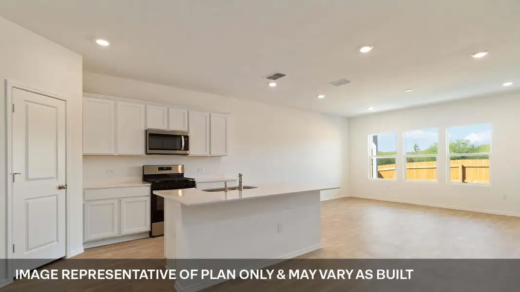 Furnished interior view inside a new home in Valverde, Bastrop (Image 3). Furnished interior view inside a new home in Valverde, Bastrop (Image 3).