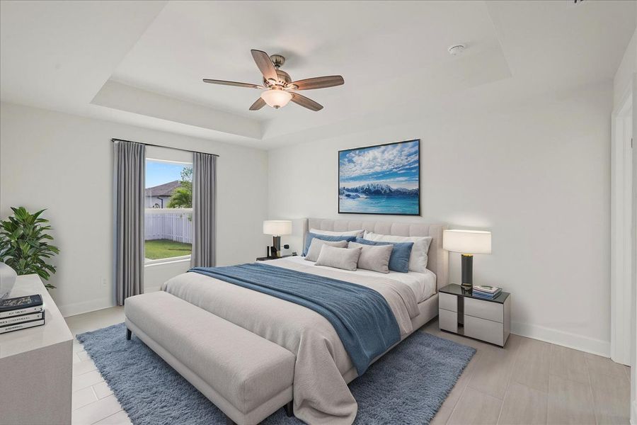 Representative furnished interior of a home built from the The Sunset Harbor by Sunlife Homes LLC in Cape Coral, Cape Coral (Image 7). Representative furnished interior of a home built from the The Sunset Harbor by Sunlife Homes LLC in Cape Coral, Cape Coral (Image 7).