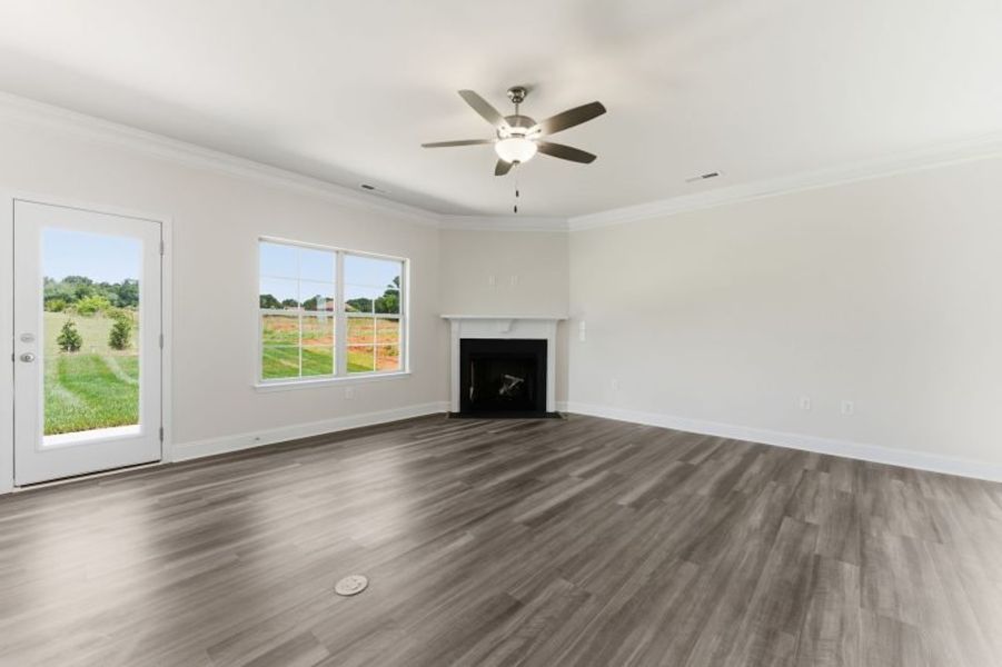 Spacious, unfurnished interior of a new home in Sullivans Reserve, Walkertown (Image 27). Spacious, unfurnished interior of a new home in Sullivans Reserve, Walkertown (Image 27).