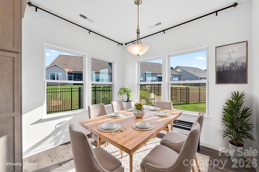 Breakfast area/virtual staging Breakfast area/virtual staging