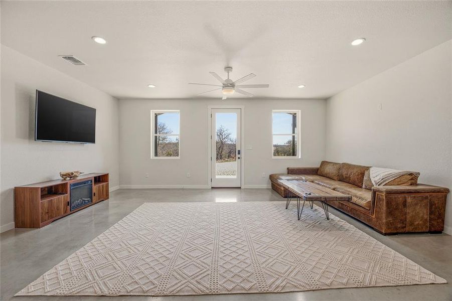 Furnished interior view inside a new home in , Santo (Image 7).