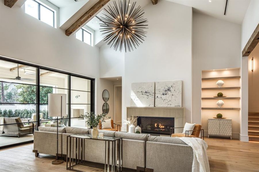 Furnished interior view inside a new home in , Dallas (Image 15). Furnished interior view inside a new home in , Dallas (Image 15).