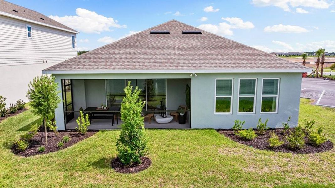 Exterior details and patio area of a home in Firethorn, Parrish (Image 3). Exterior details and patio area of a home in Firethorn, Parrish (Image 3).