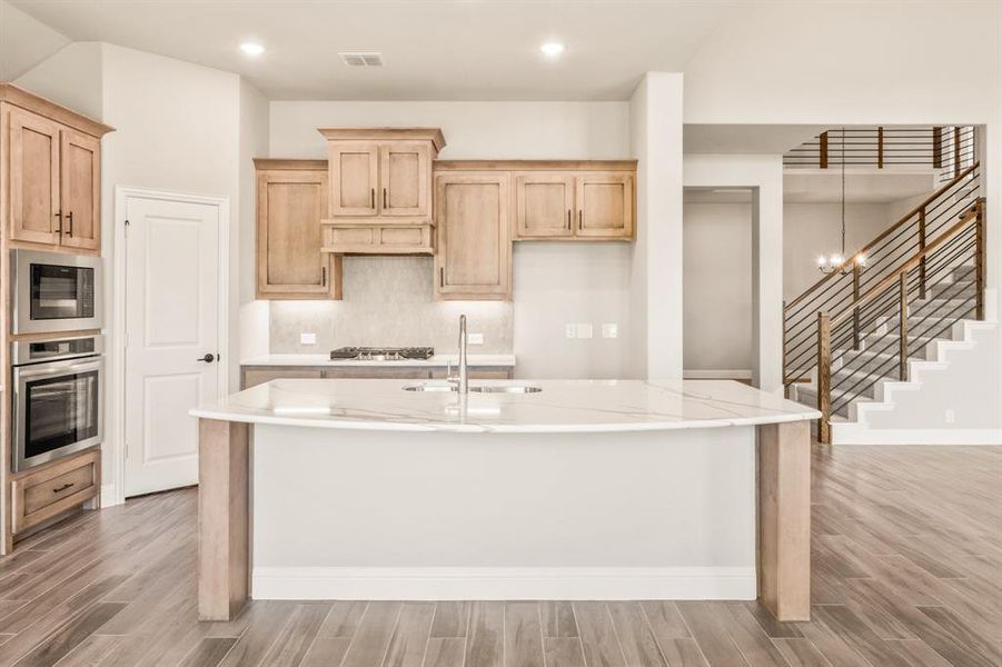 Furnished interior view inside a new home in Devonshire Classic 60-65, Forney (Image 10). Furnished interior view inside a new home in Devonshire Classic 60-65, Forney (Image 10).