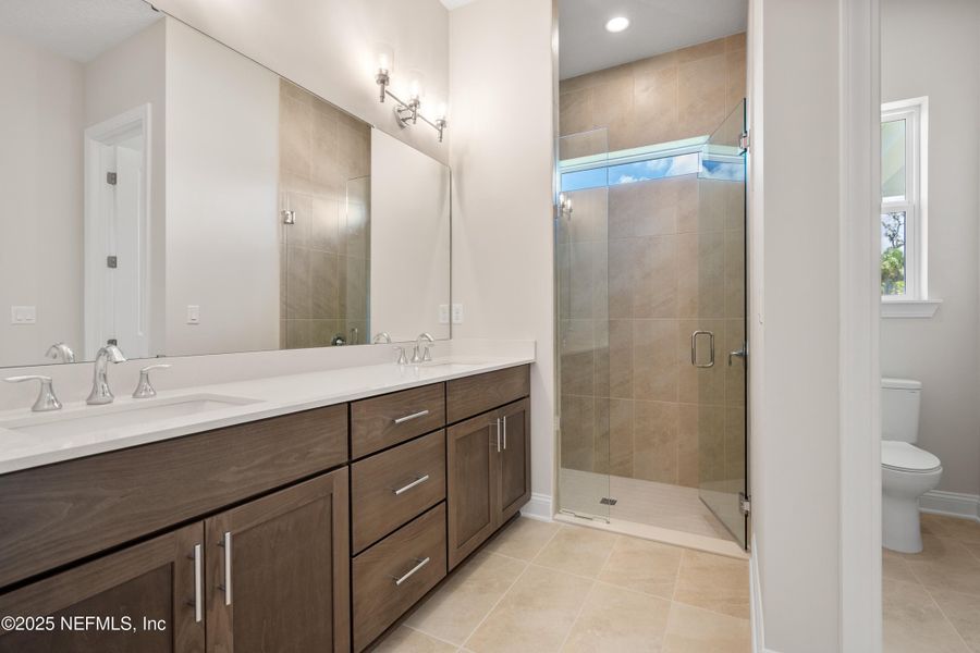 Furnished interior view inside a new home in Madeira, St. Augustine (Image 13).