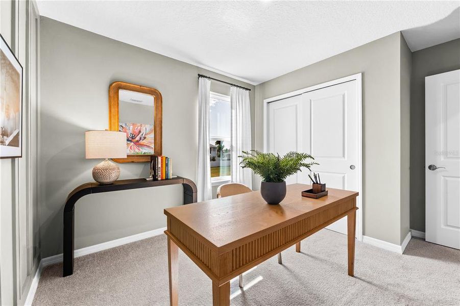 Furnished interior view inside a new home in Wynnstone, Davenport (Image 35). Furnished interior view inside a new home in Wynnstone, Davenport (Image 35).