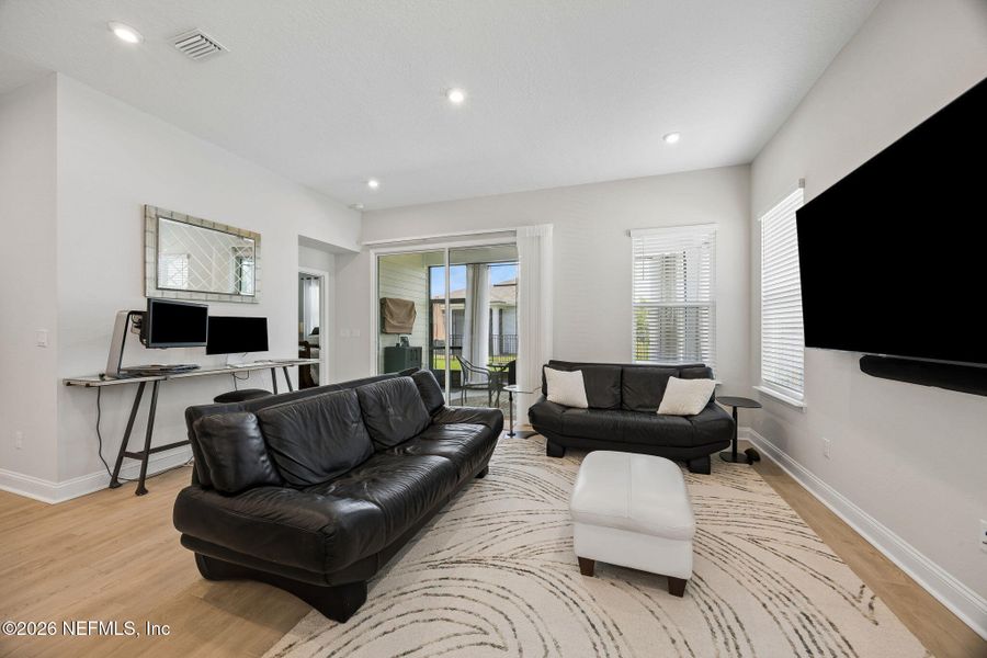 Furnished interior view inside a new home in RiverTown, St. Johns (Image 33).