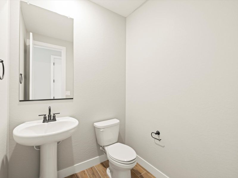 Furnished interior view inside a new home in White Tank Foothills Reserve Series, Waddell (Image 4).