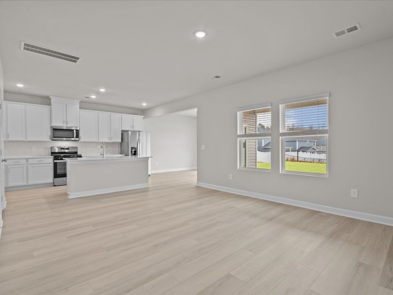 Spacious, unfurnished interior of a new home in The Farm at Wells Creek - Heritage Collection, Gray Court (Image 14).