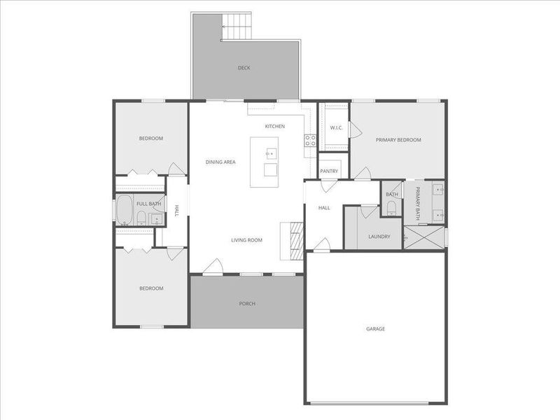 2D floor plan layout of this home in , Bastrop, TX (Image 5).