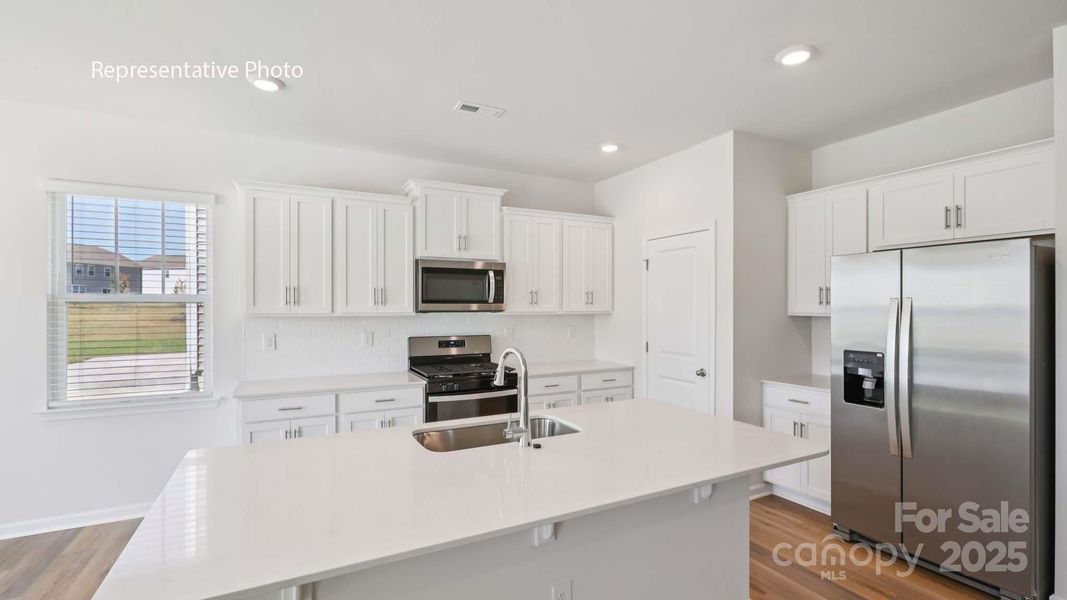Furnished interior view inside a new home in Wallace Springs, Statesville (Image 11).