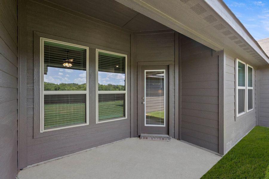 Front exterior of a new home in Mountain Valley Lake, Burleson, TX, highlighting curb appeal (Image 23). Front exterior of a new home in Mountain Valley Lake, Burleson, TX, highlighting curb appeal (Image 23).