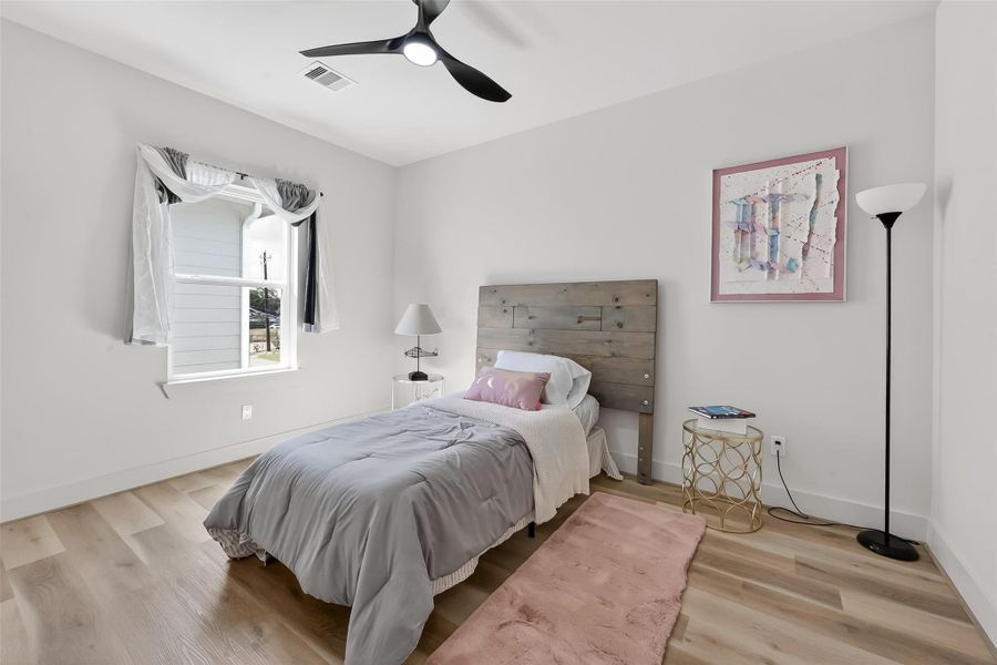 Furnished interior view inside a new home in , Houston (Image 12).