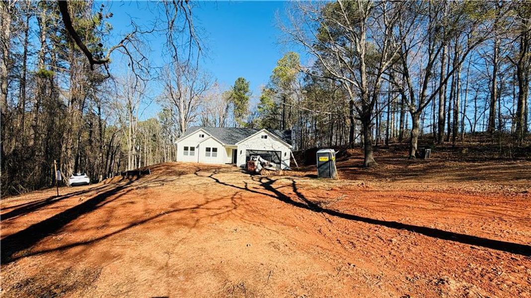 In-progress construction of a new home in , Hiram, GA (Image 25).