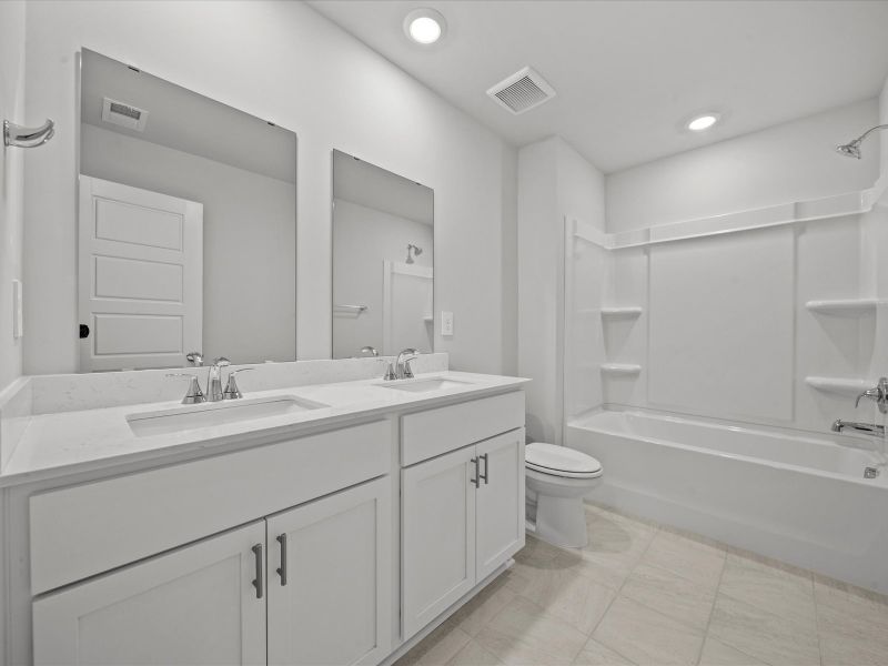 Furnished interior view inside a new home in Shiloh Valley, Piedmont (Image 8).