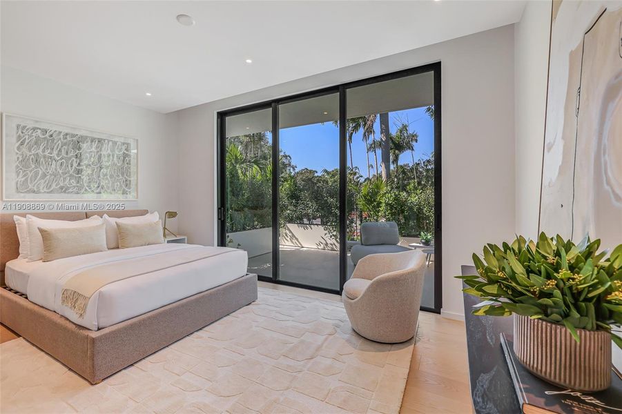 Furnished interior view inside a new home in , Miami (Image 10). Furnished interior view inside a new home in , Miami (Image 10).