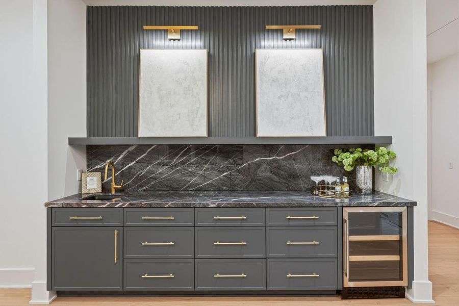 Furnished interior view inside a new home in , Houston (Image 12).