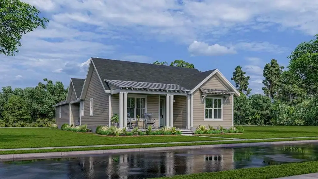 Representative exterior photo of a completed home built from the The Martin by New Leaf Builders in Riverlights, Wilmington, NC (Image 2). Representative exterior photo of a completed home built from the The Martin by New Leaf Builders in Riverlights, Wilmington, NC (Image 2).