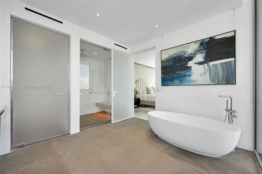 Furnished interior view inside a new home in , Hallandale Beach (Image 36).