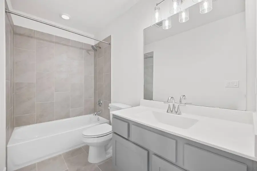 Furnished interior view inside a new home in Flora - 60', Hutto (Image 6). Furnished interior view inside a new home in Flora - 60', Hutto (Image 6).