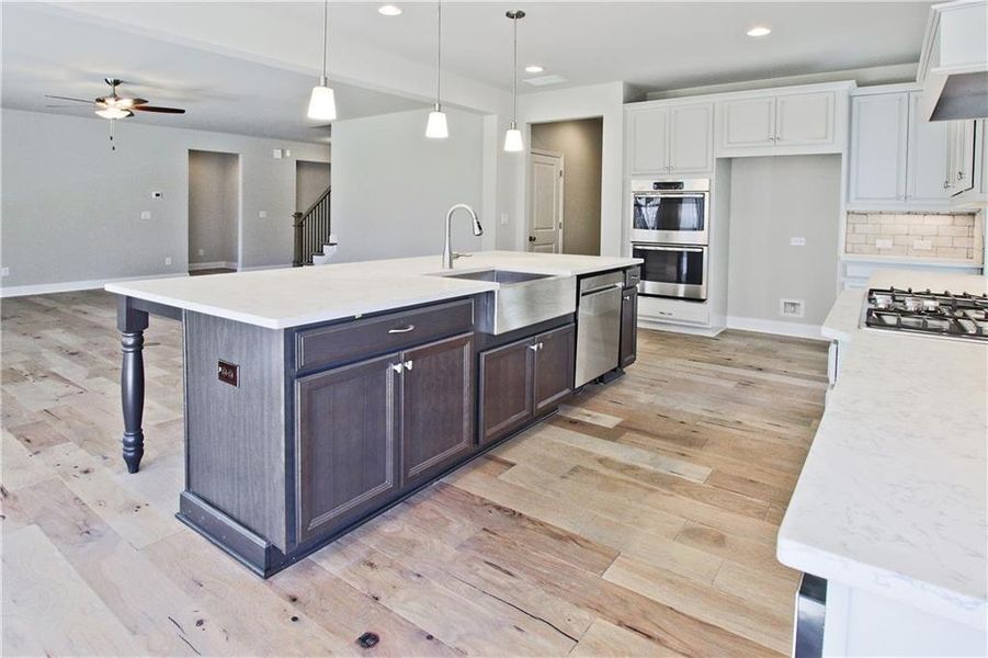 Furnished interior view inside a new home in , Monroe (Image 6). Furnished interior view inside a new home in , Monroe (Image 6).