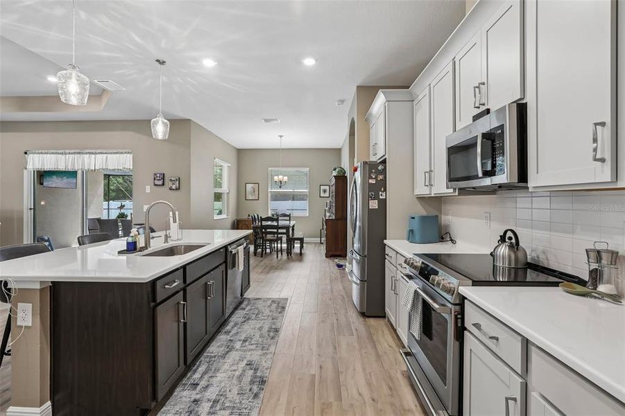 Furnished interior view inside a new home in Whiting Estates, Spring Hill (Image 13).