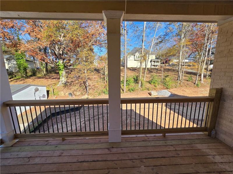 Exterior details and patio area of a home in , Buford (Image 2).