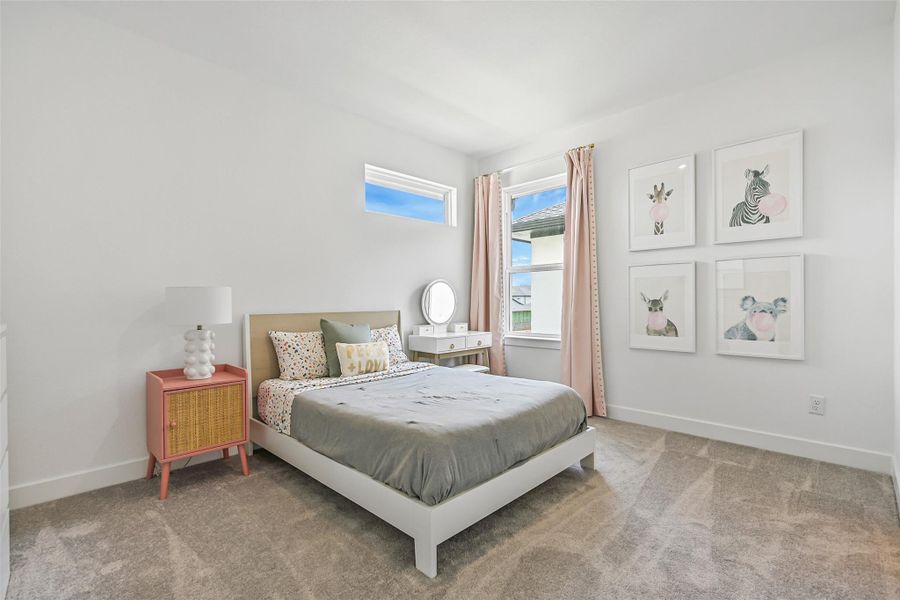 Furnished interior view inside a new home in Avalon at Friendswood, Friendswood (Image 31).