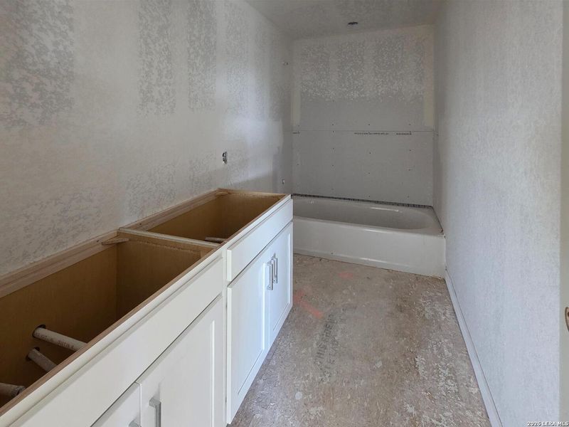 In-progress construction of a new home in Saddlebrook Ranch, Schertz, TX (Image 17).