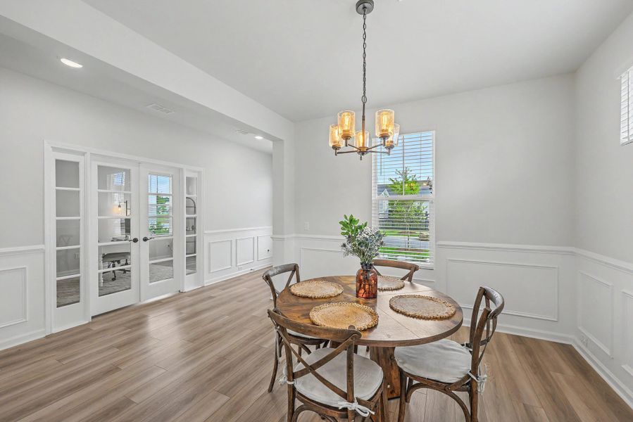 Furnished interior view inside a new home in , Summerville (Image 17). Furnished interior view inside a new home in , Summerville (Image 17).